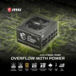 پاور MSI MAG A750GL PCIe5 | توان 750 وات، فول ماژولار، گواهی 80 Plus Gold، ATX 3.1 & PCIe 5.1 - تصویر 10