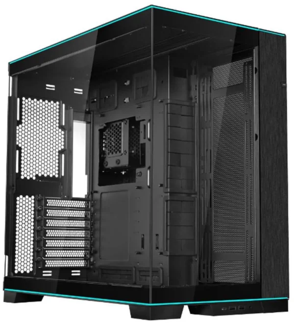 کیس LIAN LI O11 Dynamic EVO RGB مشکی | Mid-Tower ATX، آلومینیوم + شیشه، نورپردازی RGB - تصویر 2