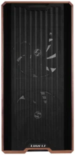 کیس LIAN LI LANCOOL 217 مشکی | Mid-Tower ATX، پنل چوب گردو طبیعی، 5 فن PWM از پیش نصب شده - تصویر 6