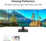 مانیتور ایسوس 24 اینچ VA249HG Eye Care – پنل IPS، وضوح Full HD، نرخ تازه‌سازی 120Hz، زمان پاسخ‌گویی 1ms، Adaptive-Sync، پوشش رنگی 99% sRGB، طراحی بدون حاشیه، فیلتر نور آبی و Flicker-Free، درگاه HDMI و VGA، قابلیت نصب دیواری - تصویر 4