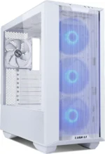 کیس LIAN LI Lancool III RGB سفید | Mid-Tower ATX، آلومینیوم + شیشه حرارتدیده، نورپردازی RGB - تصویر 7