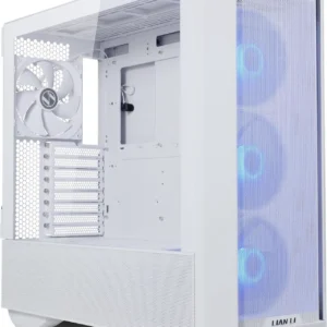 کیس LIAN LI Lancool III RGB سفید | Mid-Tower ATX، آلومینیوم + شیشه حرارت‌دیده، نورپردازی RGB