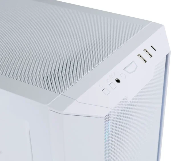 کیس LIAN LI Lancool III RGB سفید | Mid-Tower ATX، آلومینیوم + شیشه حرارت‌دیده، نورپردازی RGB - تصویر 2