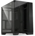 کیس LIAN LI O11 Vision مشکی | Mid-Tower ATX، طراحی پریمیوم آلومینیوم + شیشه حرارتدیده