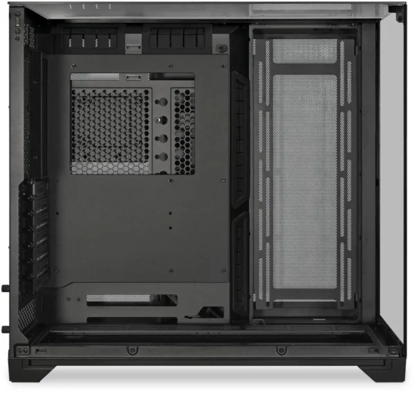 کیس LIAN LI O11 Vision مشکی | Mid-Tower ATX، طراحی پریمیوم آلومینیوم + شیشه حرارت‌دیده - تصویر 4