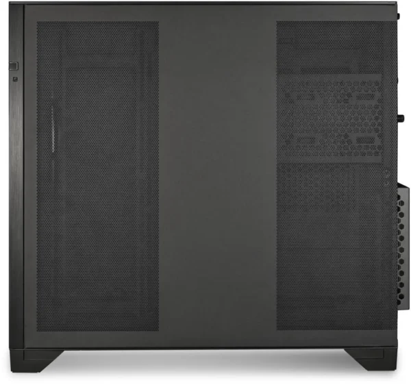 کیس LIAN LI O11 Vision مشکی | Mid-Tower ATX، طراحی پریمیوم آلومینیوم + شیشه حرارت‌دیده - تصویر 3