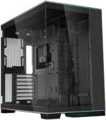 کیس LIAN LI O11 Dynamic EVO RGB مشکی | Mid-Tower ATX، آلومینیوم + شیشه، نورپردازی RGB