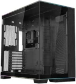 کیس LIAN LI O11 Dynamic EVO RGB مشکی | Mid-Tower ATX، آلومینیوم + شیشه، نورپردازی RGB - تصویر 7