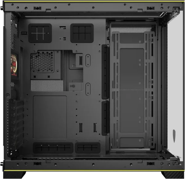 کیس LIAN LI O11 EVO Lamborghini Edition | Mid-Tower ATX، آلومینیوم + شیشه، نسخه محدود RGB - تصویر 7