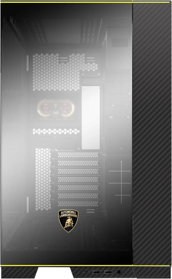 کیس LIAN LI O11 EVO Lamborghini Edition | Mid-Tower ATX، آلومینیوم + شیشه، نسخه محدود RGB - تصویر 4
