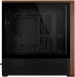 کیس LIAN LI LANCOOL 217 مشکی | Mid-Tower ATX، پنل چوب گردو طبیعی، 5 فن PWM از پیش نصب شده - تصویر 7