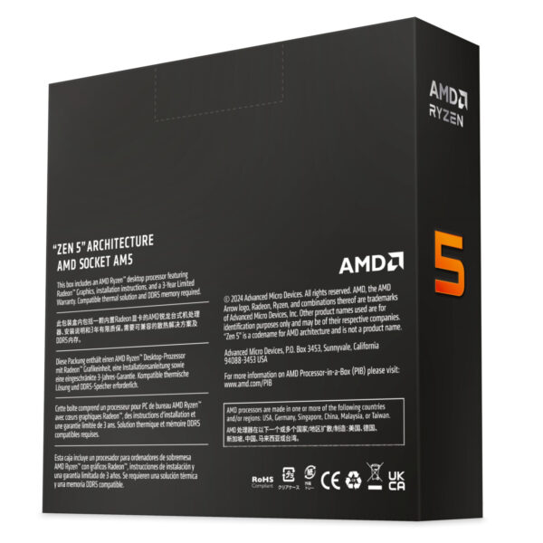 پردازنده AMD Ryzen 5 9600X - تصویر 3