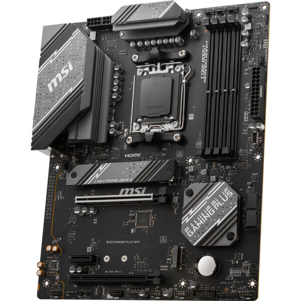 مادربرد گیمینگ MSI B650 GAMING PLUS WIFI | سوکت AM5، چیپست AMD B650، پشتیبانی DDR5، PCIe 4.0، وای فای - تصویر 3