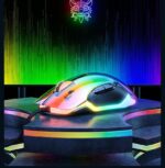ماوس گیمینگ سیمی اونیکوما CW925 – DPI تا 12800، سبک وزن، طراحی شفاف مشکی، نورپردازی RGB - تصویر 6