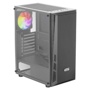 کیس گیمینگ گرین آراد / Green ARAD  – شیشه حرارت دیده، یک عدد فن FRGB 120mm