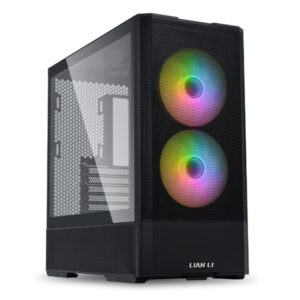 کیس LIAN LI LANCOOL 207 مشکی | ATX Compact، دو فن 140mm ARGB + دو فن 120mm PWM، شیشه حرارت‌دیده