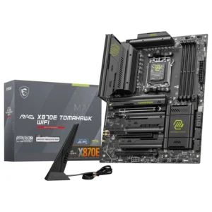 مادربرد گیمینگ MSI MAG X870 TOMAHAWK WIFI | سوکت AM5، پشتیبانی USB 4.0، وای فای 7، 4 درگاه SATA 6Gb/s