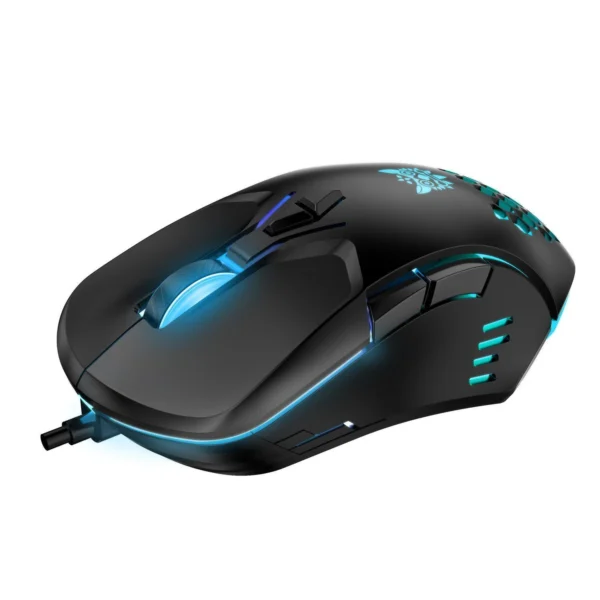 ماوس گیمینگ سیمی اونیکوما CW902 با نورپردازی RGB رنگی و طراحی ارگونومیک - تصویر 3