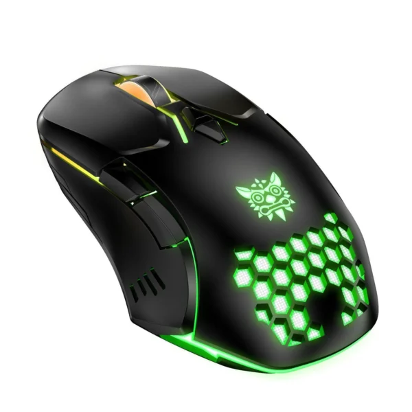 ماوس گیمینگ سیمی اونیکوما CW902 با نورپردازی RGB رنگی و طراحی ارگونومیک - تصویر 7