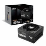 پاور ASUS TUF Gaming 1000W Gold | فول ماژولار، گواهی 80 Plus Gold، ATX 3.0، فن Axial-tech، درجه نظامی