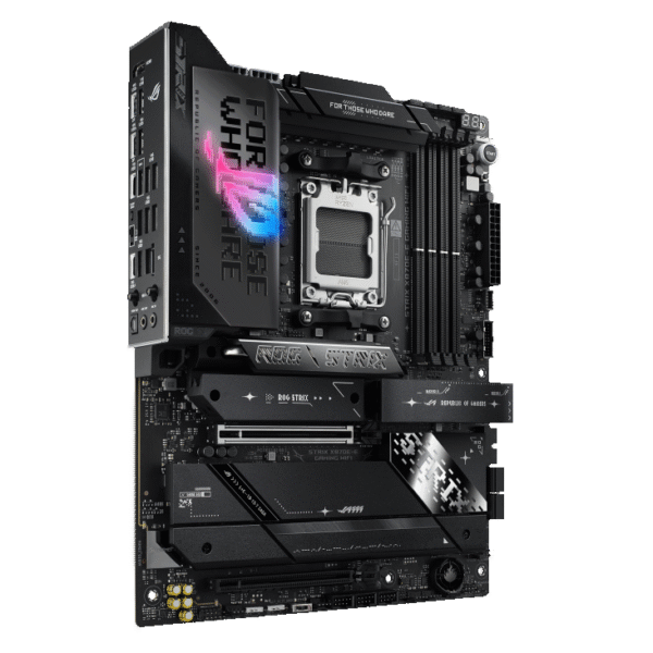 مادربرد گیمینگ ASUS ROG STRIX X870E-E WIFI | سوکت AM5، چیپست X870، پاور استیج 18+2+2، DDR5، PCIe 5.0، Wi-Fi 7، USB4، 5 اسلات M.2 - تصویر 3