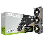 کارت گرافیک ZOTAC SOLID SFF OC GeForce RTX 5070 Ti | حافظه 16GB GDDR7، باس 256 بیت، PCIe 5.0، DLSS 4.0 - تصویر 6