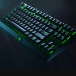 کیبورد مخصوص بازی ریزر مدل BlackWidow X Tenkeyless Green Switch - تصویر 4