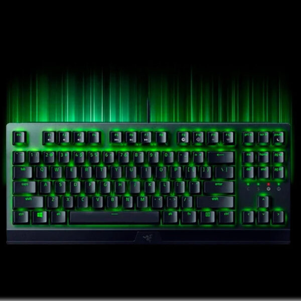 کیبورد مخصوص بازی ریزر مدل BlackWidow X Tenkeyless Green Switch - تصویر 2
