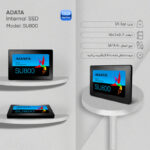 حافظه SSD ای دیتا مدل SU800 ظرفیت 256 گیگابایت - تصویر 2