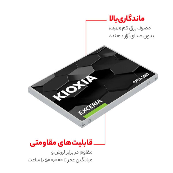 حافظه SSD اینترنال کیوکسیا مدل EXCERIA ظرفیت 480 گیگابایت - تصویر 7
