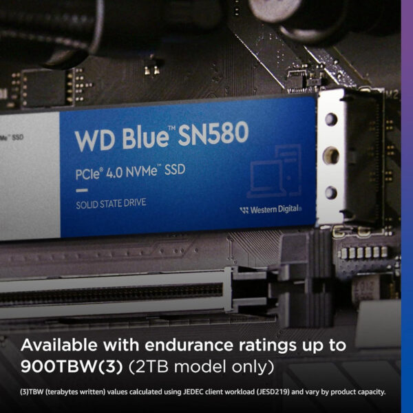 اس اس دی اینترنال PCIe 4.0 وسترن دیجیتال مدل SN580 ظرفیت دو ترابایت - تصویر 7