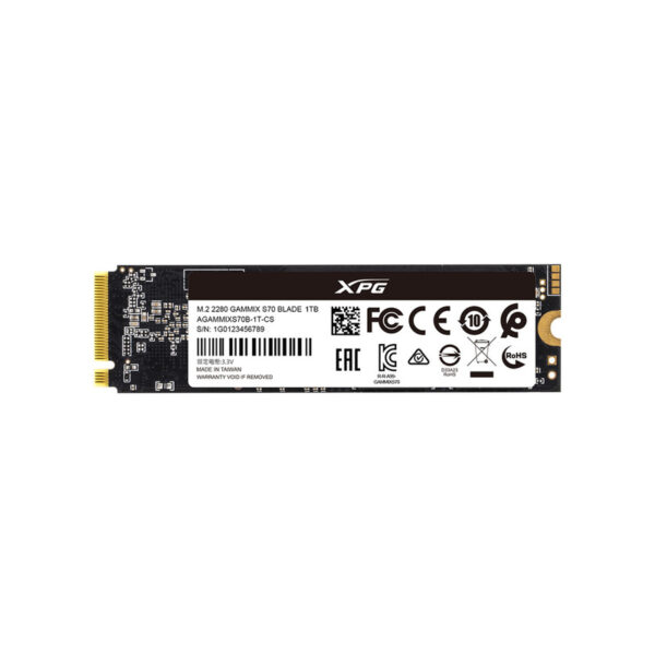 اس اس دی اینترنال ای دیتا ایکس پی جی مدل PCIE M2 GAMMIX S70 BLADE ظرفیت چهار ترابایت - تصویر 17