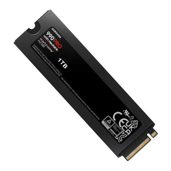 اس اس دی اینترنال سامسونگ مدل SSD 990 PRO w/ Heatsink 1TB M.2 ظرفیت یک ترابایت - تصویر 4