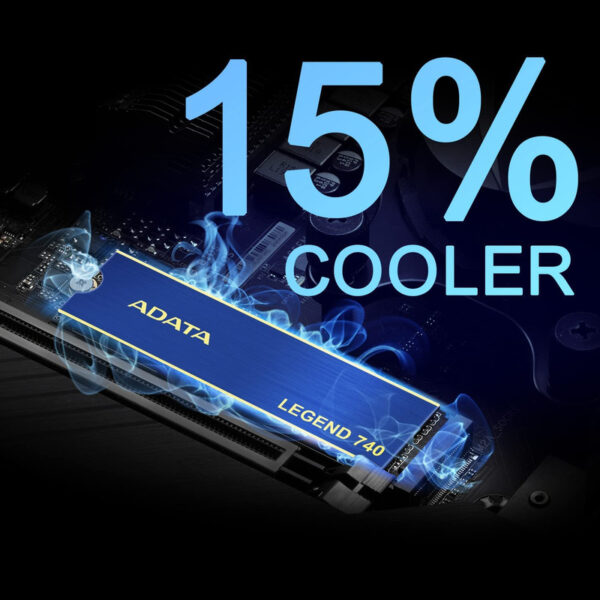 اس اس دی اینترنال ای دیتا مدل LEGEND 700 PCIe Gen3 x4 M.2 2280 ظرفیت 512 گیگابایت - تصویر 6