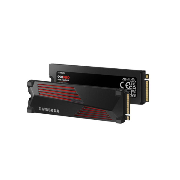 اس اس دی اینترنال سامسونگ مدل SSD 990 PRO w/ Heatsink 1TB M.2 ظرفیت یک ترابایت - تصویر 2