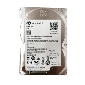 هارد دیسک اینترنال لپ‌تاپ Seagate BarraCuda 4TB مدل ST4000LM024 ظرفیت 4 ترابایت، SATA 6Gb/s، سرعت 5400RPM، حافظه کش 128MB، فرم‌فاکتور 2.5 اینچ