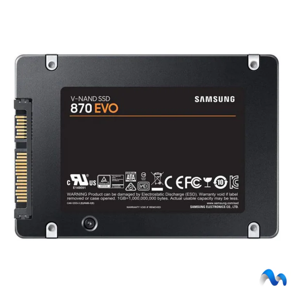 اس اس دی اینترنال سامسونگ مدل EVO 870 ظرفیت 500 گیگابایت - تصویر 2