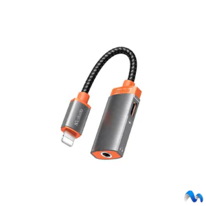 مبدل لایتنینگ به جک 3.5 میلیمتری / لایتنینگ مک دودو مدل CA-6710 + تست ویدئو