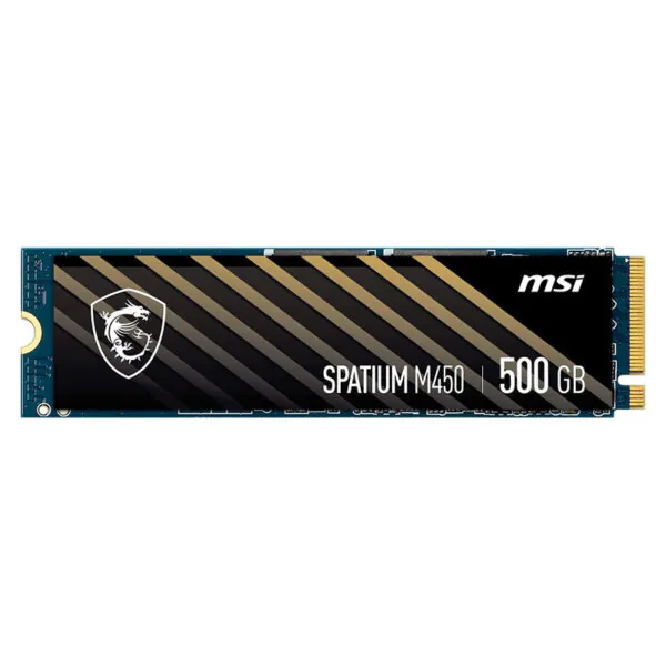 اس اس دی اینترنال PCIe 4.0 ام اس آی مدل SPATIUM M450 PCIe 4.0 NVMe M.2 ظرفیت 500 گیگابایت - تصویر 1