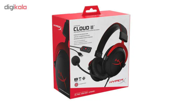 هدست مخصوص بازی هایپرایکس مدل Cloud II - تصویر 4