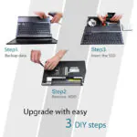 اس اس دی اینترنال SATA3.0 سیلیکون پاور مدل Ace A55 ظرفیت 256 گیگابایت - تصویر 9