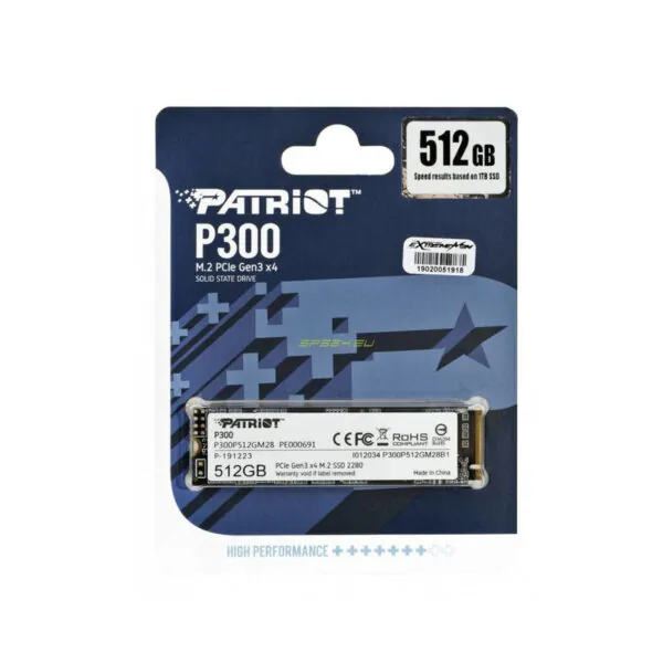 اس اس دی اینترنال پتریوت مدل P300 ظرفیت 512 گیگابایت - تصویر 8