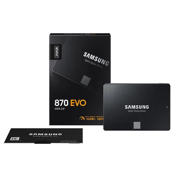 اس اس دی اینترنال سامسونگ مدل EVO 870 ظرفیت 250 گیگابایت - تصویر 8