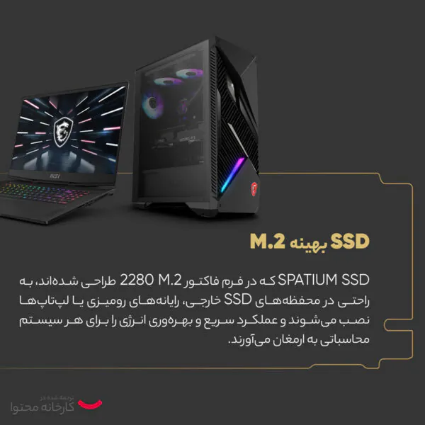 اس اس دی اینترنال ام اس آی مدل SPATIUM M450 ظرفیت یک ترابایت - تصویر 13