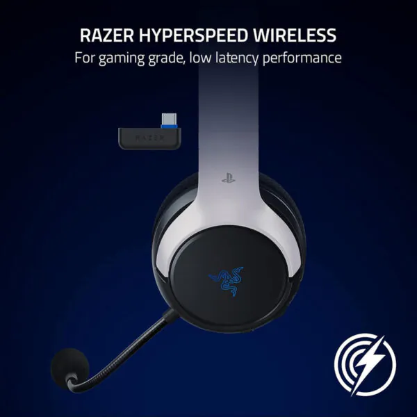 هدست مخصوص بازی بی سیم ریزر مدل Kaira HyperSpeed PS5 - تصویر 4
