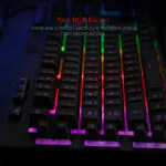 کیبورد گیمینگ ردراگون مدل Shiva K512، سوییچ ممبران، Full-Size، نورپردازی RGB - تصویر 3
