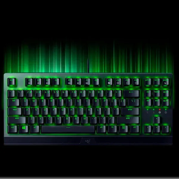 کیبورد مخصوص بازی ریزر مدل BlackWidow X Tenkeyless Green Switch - تصویر 2