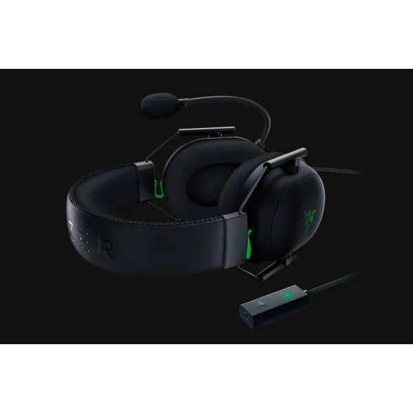 هدست مخصوص بازی ریزر مدل BlackShark V2 + USB Sound Card - تصویر 10