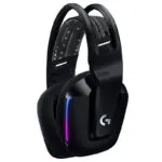 هدست لاجیتک مدل G733 LIGHTSPEED RGB BLACK - تصویر 2