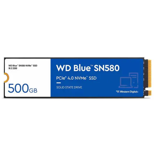 اس اس دی اینترنال وسترن دیجیتال مدل WD Blue SN580 NVMe ظرفیت 500 گیگابایت - تصویر 2
